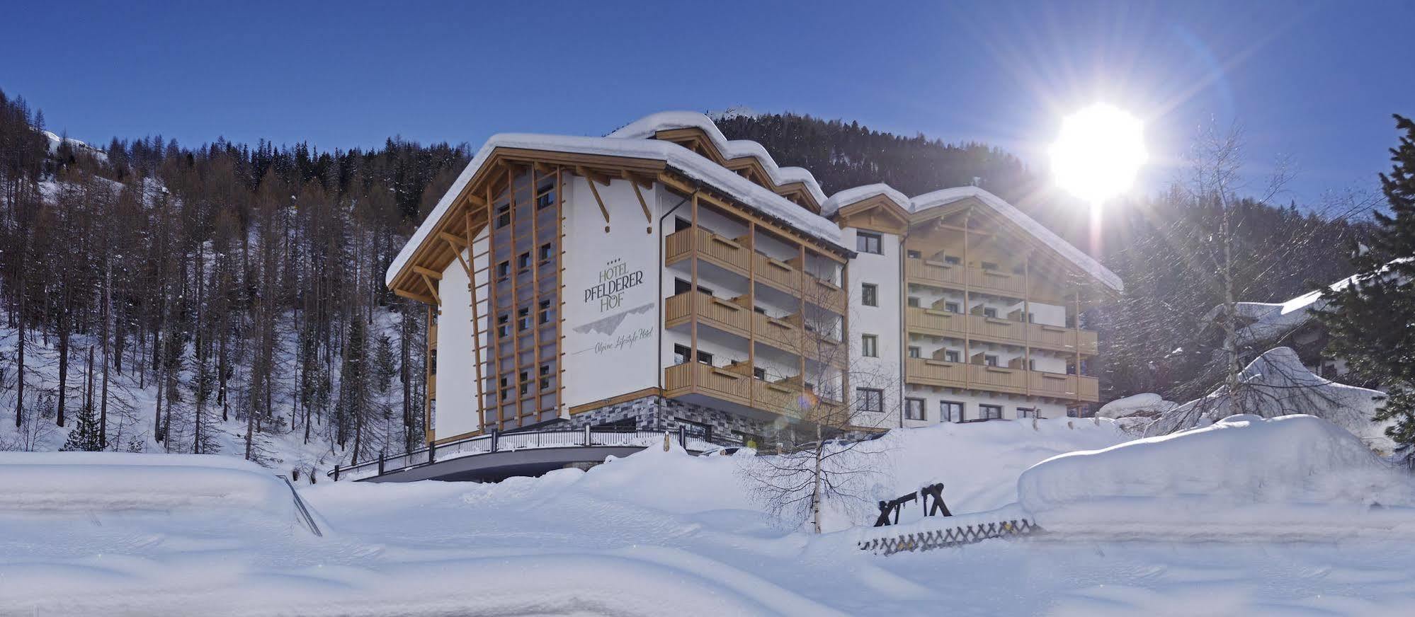 Hotel Pfeldererhof Alpine Lifestyle Moso Exterior foto